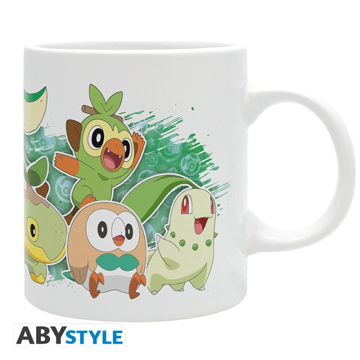 Abysse Pokemon Mug Grass Partners - Vihreä - 320 ml ryhmässä URHEILU, VAPAA-AIKA JA HARRASTUS / Hauskat tavarat / Mukit @ TP E-commerce Nordic AB (D22010)