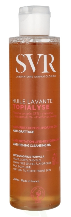 Svr Laboratories SVR Topialyse Cleansing Oil 200 ml ryhmässä KAUNEUS JA TERVEYS / Ihonhoito / Kasvot / Puhdistus @ TP E-commerce Nordic AB (D22030)