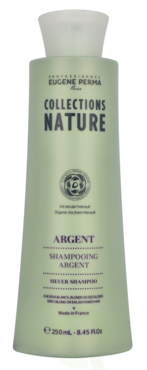 Eugene Perma Collections Nature Argent Silver Shampoo 250 ml ryhmässä KAUNEUS JA TERVEYS / Hiukset &Stailaus / Hiustenhoito / Hiusväri / Hopeinen shampoo @ TP E-commerce Nordic AB (D22033)