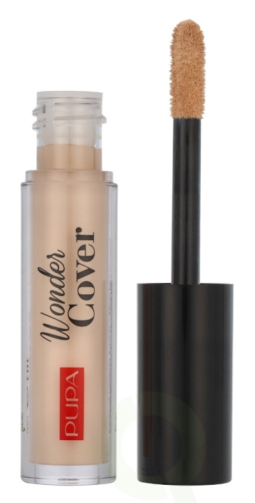 Pupa Milano Pupa Wonder Cover Full Coverage Concealer 4.2 ml #001 Porcelain ryhmässä KAUNEUS JA TERVEYS / Meikit / Meikit Kasvot / Peitevoide @ TP E-commerce Nordic AB (D22042)