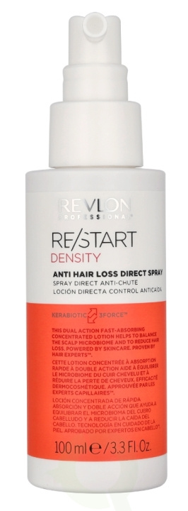 Revlon Re/Start Density Fortifying Anti-Hair Loss Spray 100 ml ryhmässä KAUNEUS JA TERVEYS / Hiukset &Stailaus / Hiustenhoito / Hiusseerumit @ TP E-commerce Nordic AB (D22045)