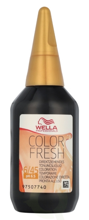 Wella Color Fresh - Acid 75 ml 6/45 ryhmässä KAUNEUS JA TERVEYS / Hiukset &Stailaus / Hiustenhoito / Hiusväri / Hiusväri & Väripommi @ TP E-commerce Nordic AB (D22048)