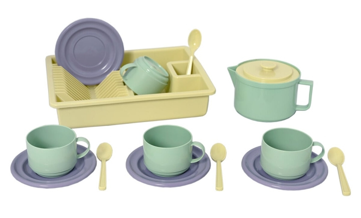 Plasto Kahvinsetti Bioplastinen (3869000ECO) ryhmässä LELUT, TUOTTEET LAPSILLE JA VAUVOILLE / Leikkikalut, Askartelu &Pelit / Lelusarja @ TP E-commerce Nordic AB (D22156)