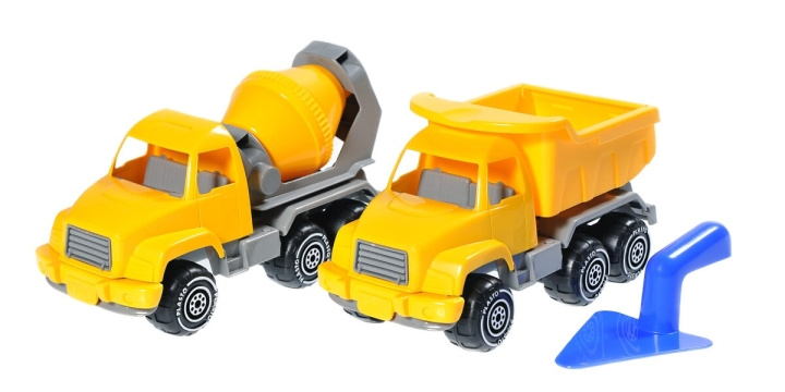 Plasto Rakennussarja - 3 osaa - 26 cm (1637000) ryhmässä LELUT, TUOTTEET LAPSILLE JA VAUVOILLE / Leikkikalut, Askartelu &Pelit / Leikkiautot @ TP E-commerce Nordic AB (D22157)