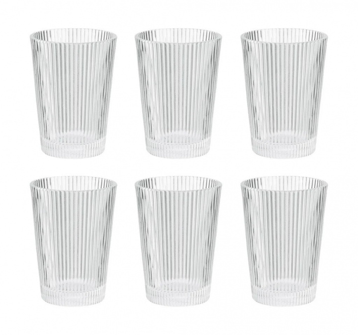 Stelton Pilastro juomalasi 24 cl (6 kpl) ryhmässä KOTI, TALOUS JA PUUTARHA / Keittiövälineet / Viini & Juoma-tarvikkeet @ TP E-commerce Nordic AB (D22165)