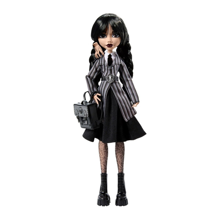 Monster High Monster High x Keskiviikkonukke - (218-2459) ryhmässä LELUT, TUOTTEET LAPSILLE JA VAUVOILLE / Leikkikalut, Askartelu &Pelit / Nuket & Tarvikkeet @ TP E-commerce Nordic AB (D22180)