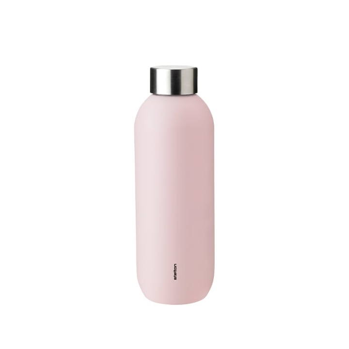 Stelton Pidä viileä tyhjiöeristetty pullo 0,6 L (Soft Rose) ryhmässä URHEILU, VAPAA-AIKA JA HARRASTUS / Ulkoilu / Termos- ja vesipullot @ TP E-commerce Nordic AB (D22184)