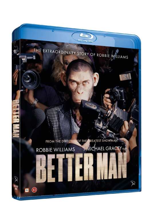 BETTER MAN ryhmässä KODINELEKTRONIIKKA / Ääni & Kuva / TV & Tarvikkeet / Elokuvat / Blu-ray @ TP E-commerce Nordic AB (D22188)