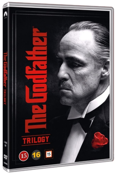 THE GODFATHER TRILOGY ryhmässä KODINELEKTRONIIKKA / Ääni & Kuva / TV & Tarvikkeet / Elokuvat / DVD @ TP E-commerce Nordic AB (D22204)