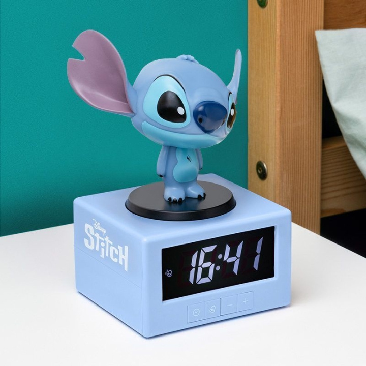 Paladone Stitch Icon herätyskello ryhmässä KOTI, TALOUS JA PUUTARHA / Kellot ja laskimet / Herätyskellot @ TP E-commerce Nordic AB (D22206)