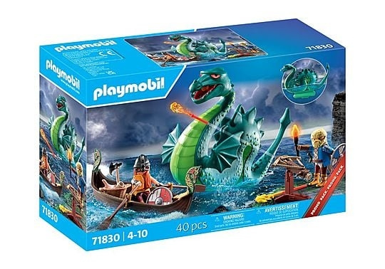 Playmobil Viikingit ja merihirviö (71830) ryhmässä LELUT, TUOTTEET LAPSILLE JA VAUVOILLE / Leikkikalut, Askartelu &Pelit / Lelusarja @ TP E-commerce Nordic AB (D22209)