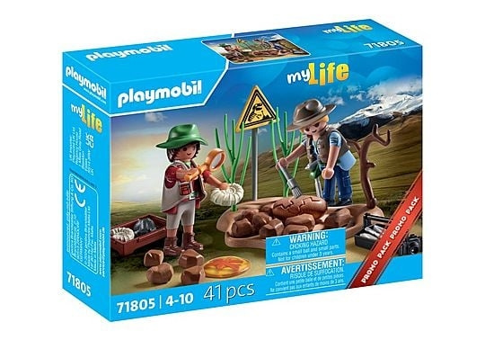 Playmobil Paleontologian kaivaukset (71805) ryhmässä LELUT, TUOTTEET LAPSILLE JA VAUVOILLE / Leikkikalut, Askartelu &Pelit / Leikkiautot @ TP E-commerce Nordic AB (D22212)