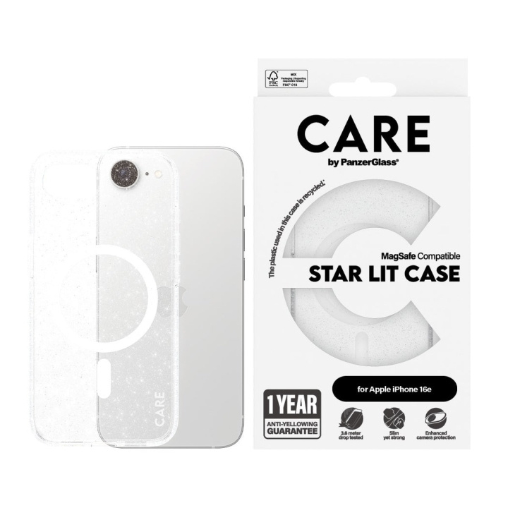PanzerGlass CARE by PanzerGlass - Kotelo - MagSafe - iPhone 16e ryhmässä ÄLYPUHELIMET JA TABLETIT / Puhelimen suojakotelo / Apple / iPhone 16 @ TP E-commerce Nordic AB (D22229)