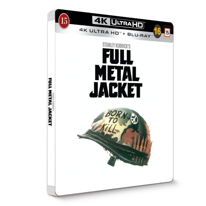 FULL METAL JACKET STEELBOOK - LIMITED EDITION - ryhmässä KODINELEKTRONIIKKA / Ääni & Kuva / TV & Tarvikkeet / Elokuvat / Blu-ray @ TP E-commerce Nordic AB (D22261)