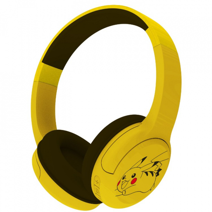 OTL POKEMON PIKACHU - CORE langattomat kuulokkeet (Bluetooth) ryhmässä KODINELEKTRONIIKKA / Ääni & Kuva / Kuulokkeet & Tarvikkeet / Kuulokkeet @ TP E-commerce Nordic AB (D22288)