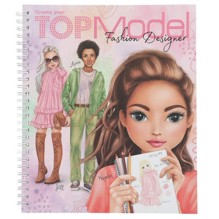 TOPModel Luo oma TOPModel värityskirja - (413582) ryhmässä LELUT, TUOTTEET LAPSILLE JA VAUVOILLE / Leikkikalut, Askartelu &Pelit / Käsityöt @ TP E-commerce Nordic AB (D22299)