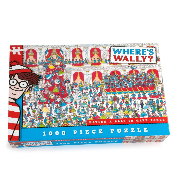 University Games Where\'s Wally - Palloilee Gaye Pareessa - 1000kpl (710-5975) ryhmässä LELUT, TUOTTEET LAPSILLE JA VAUVOILLE / Leikkikalut, Askartelu &Pelit / Lasten palapeli @ TP E-commerce Nordic AB (D22319)