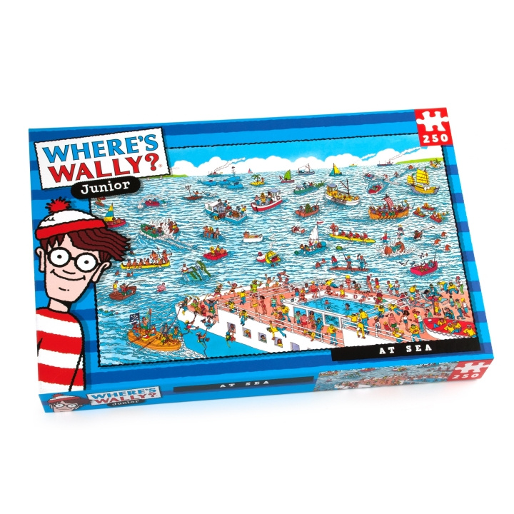 University Games Where\'s Wally - Merellä 250kpl (710-5985) ryhmässä LELUT, TUOTTEET LAPSILLE JA VAUVOILLE / Leikkikalut, Askartelu &Pelit / Lasten palapeli @ TP E-commerce Nordic AB (D22323)
