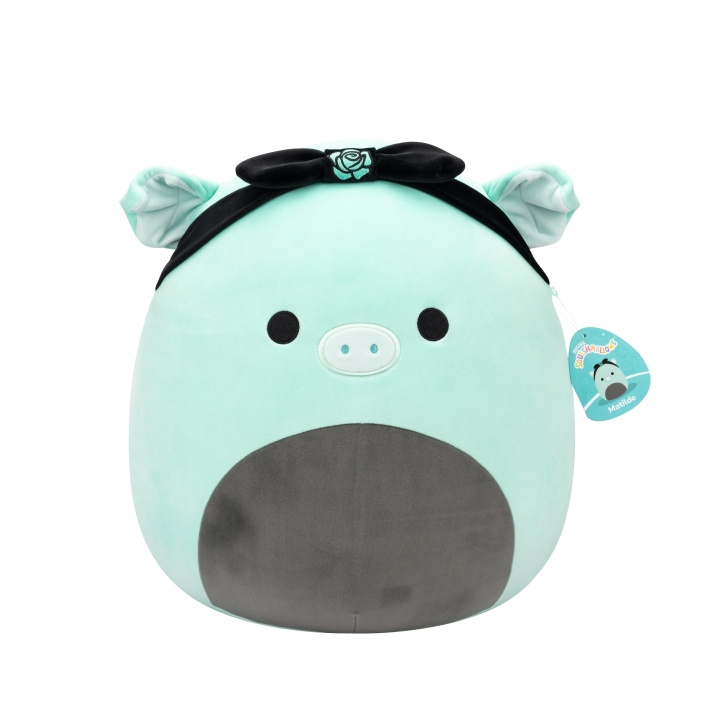 Squishmallows 40 cm - Matilde Teal Pig ryhmässä LELUT, TUOTTEET LAPSILLE JA VAUVOILLE / Lelut vauvoille (0-3v) / Pehmolelut @ TP E-commerce Nordic AB (D22343)
