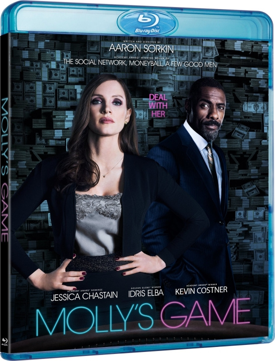 Molly\'s Game (Blu-Ray) ryhmässä KODINELEKTRONIIKKA / Ääni & Kuva / TV & Tarvikkeet / Elokuvat / Blu-ray @ TP E-commerce Nordic AB (D22353)