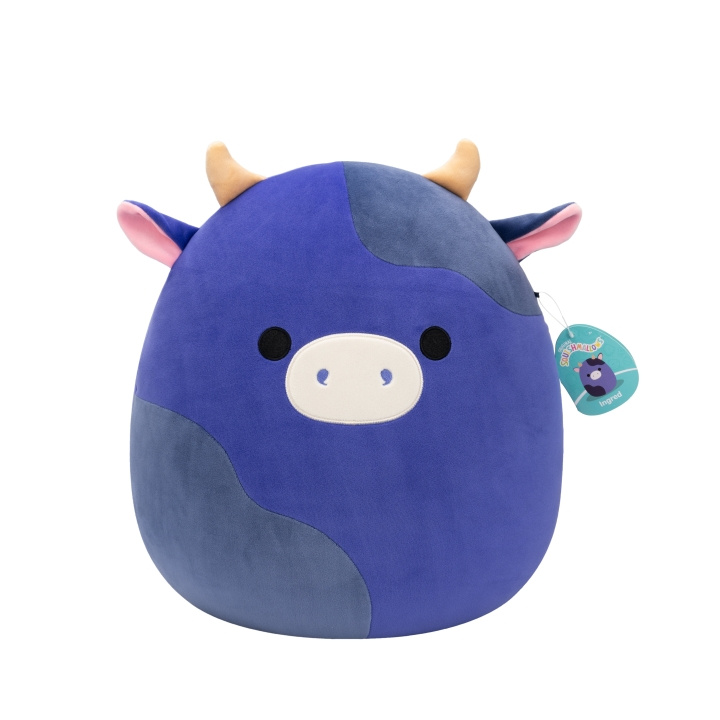 Squishmallows Ingred Cow 40 cm P23 - (237710) - (237710) ryhmässä LELUT, TUOTTEET LAPSILLE JA VAUVOILLE / Lelut vauvoille (0-3v) / Pehmolelut @ TP E-commerce Nordic AB (D22370)