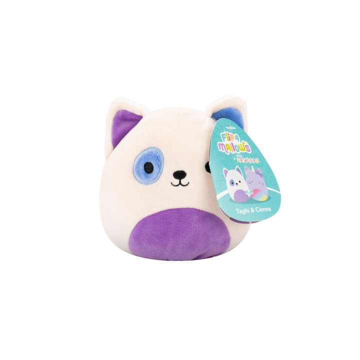 Squishmallows 13 cm - Flip A Mallows - Taghi ja Cienna ryhmässä LELUT, TUOTTEET LAPSILLE JA VAUVOILLE / Lelut vauvoille (0-3v) / Pehmolelut @ TP E-commerce Nordic AB (D22386)