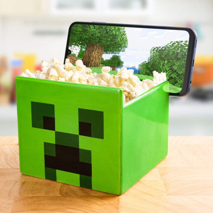 Paladone Minecraft Creeper Streaming välipalakulho ryhmässä URHEILU, VAPAA-AIKA JA HARRASTUS / Hauskat tavarat / Hauskat tavarat @ TP E-commerce Nordic AB (D22407)