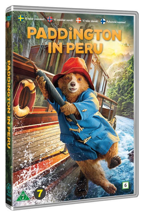 Paddington in Peru ryhmässä KODINELEKTRONIIKKA / Ääni & Kuva / TV & Tarvikkeet / Elokuvat / DVD @ TP E-commerce Nordic AB (D22422)