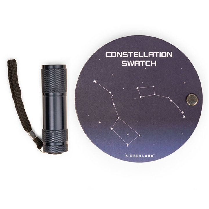 Kikkerland Constellation Swatch & UV-taskulamppu - (GG275) ryhmässä URHEILU, VAPAA-AIKA JA HARRASTUS / Taskulamput & Otsalamput / Taskulamput @ TP E-commerce Nordic AB (D22454)