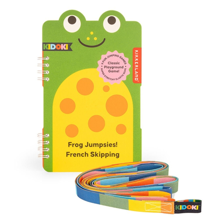 Kikkerland Kidoki FrogJumpsies French Skipping - (KID51-F) ryhmässä LELUT, TUOTTEET LAPSILLE JA VAUVOILLE / Ulkoleut / Urheilu & Pelit @ TP E-commerce Nordic AB (D22476)