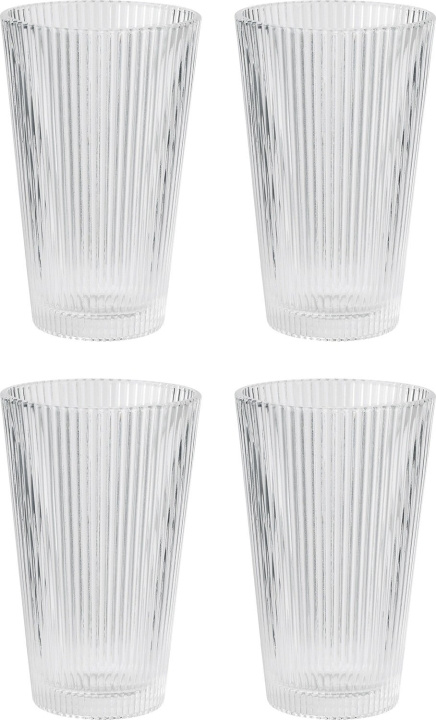 Stelton Pilastro Juomalasi 0,35 L (4 kpl) ryhmässä KOTI, TALOUS JA PUUTARHA / Keittiövälineet / Viini & Juoma-tarvikkeet @ TP E-commerce Nordic AB (D22489)