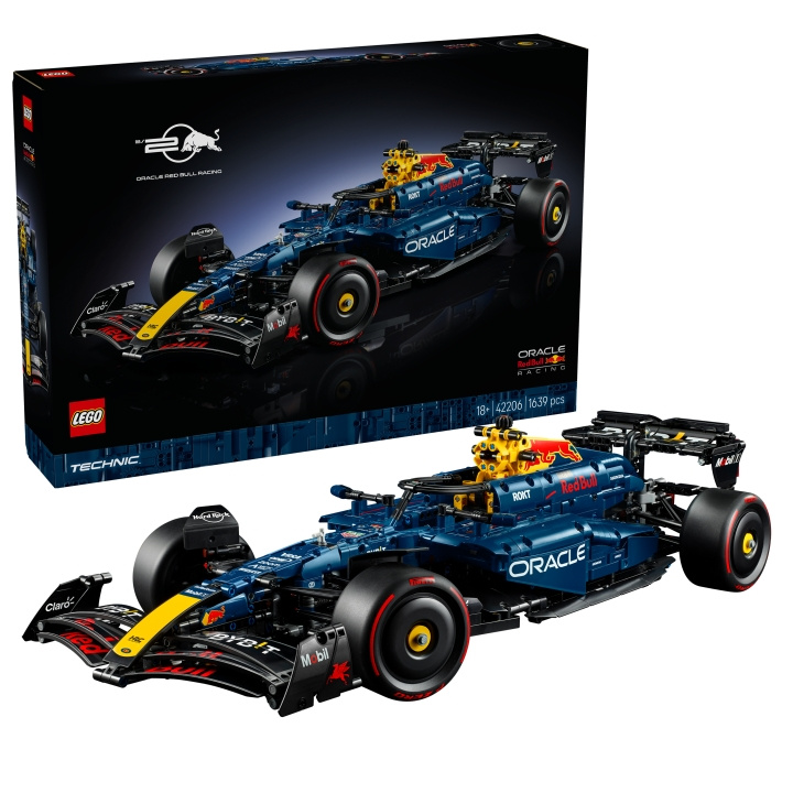 LEGO Technic - Oracle Red Bull Racing RB20 F1-auto (42206) ryhmässä LELUT, TUOTTEET LAPSILLE JA VAUVOILLE / Leikkikalut, Askartelu &Pelit / Rakennuslelut / Lego @ TP E-commerce Nordic AB (D22490)
