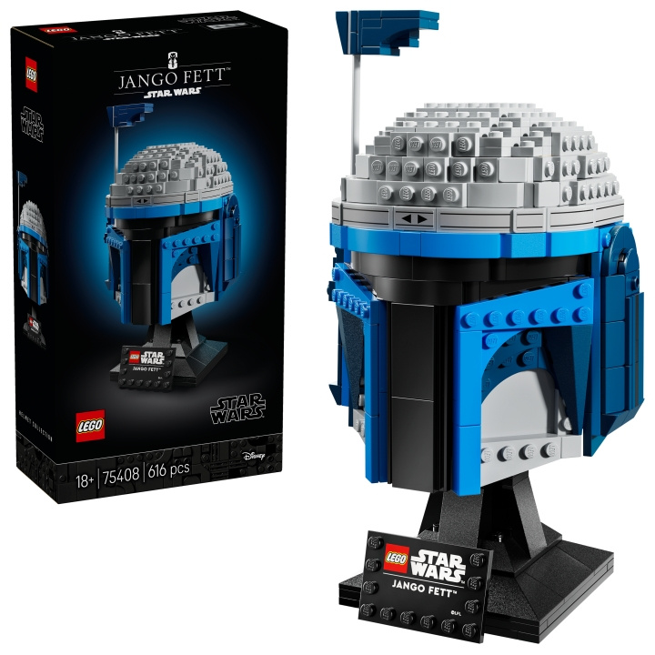 LEGO Star Wars TM - Jango Fett™ kypärä (75408) ryhmässä LELUT, TUOTTEET LAPSILLE JA VAUVOILLE / Leikkikalut, Askartelu &Pelit / Rakennuslelut / Lego @ TP E-commerce Nordic AB (D22495)