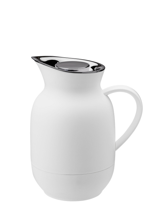 Stelton Amphora tyhjiökannu 1 L (pehmeä valkoinen) ryhmässä URHEILU, VAPAA-AIKA JA HARRASTUS / Ulkoilu / Termos- ja vesipullot @ TP E-commerce Nordic AB (D22501)
