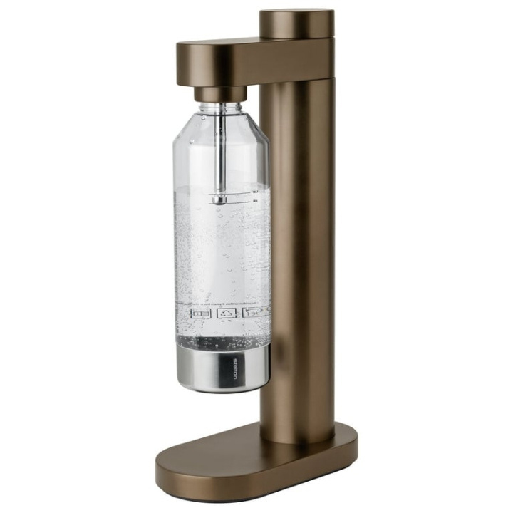 Stelton Brus Carbonator (Metallinen ruskea) ryhmässä KOTI, TALOUS JA PUUTARHA / Kodinkoneet / Vesi ja mehu / Hiilihapotuslaitteet / Hiilihapotuslaitteet @ TP E-commerce Nordic AB (D22515)
