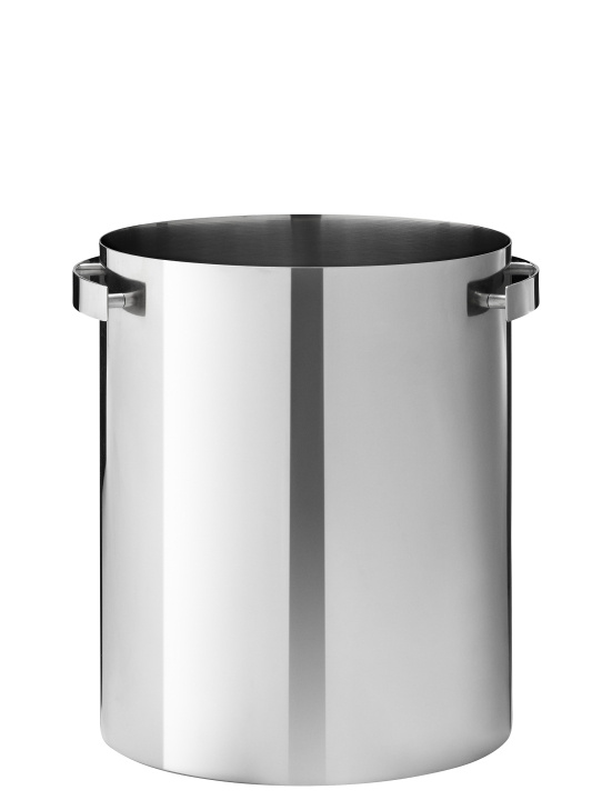 Stelton Arne Jacobsen Cylinda samppanjajäähdytin (teräs) ryhmässä URHEILU, VAPAA-AIKA JA HARRASTUS / Hauskat tavarat / Älylaitteet @ TP E-commerce Nordic AB (D22516)