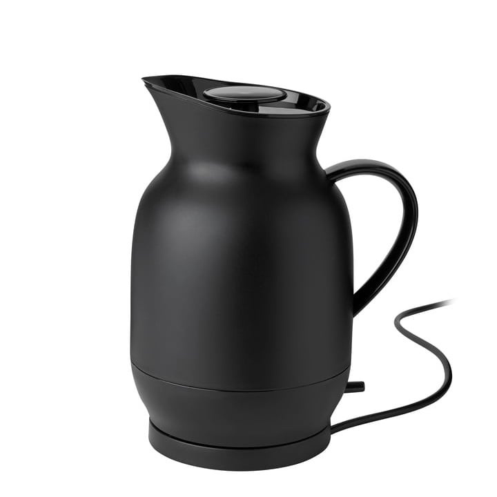 Stelton Amphora vedenkeitin 1.2 L (pehmeä musta) ryhmässä KOTI, TALOUS JA PUUTARHA / Kodinkoneet / Vesi ja mehu / Vedenkeitin @ TP E-commerce Nordic AB (D22520)