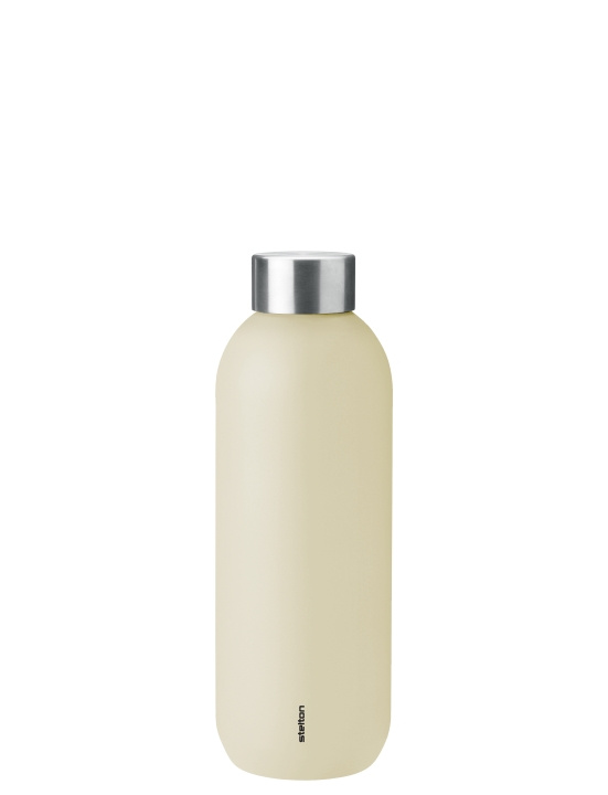 Stelton Pidä viileä tyhjiöeristetty pullo 0,6 L (Mellow Yellow) ryhmässä URHEILU, VAPAA-AIKA JA HARRASTUS / Ulkoilu / Termos- ja vesipullot @ TP E-commerce Nordic AB (D22525)