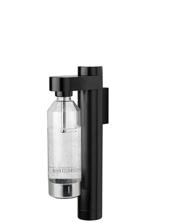 Stelton Brus Wall Mount Carbonator (musta) ryhmässä KOTI, TALOUS JA PUUTARHA / Kodinkoneet / Vesi ja mehu / Hiilihapotuslaitteet / Hiilihapotuslaitteet @ TP E-commerce Nordic AB (D22528)