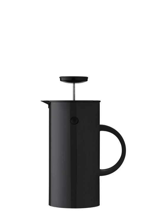 Stelton EM77 French Press 1 L (musta) ryhmässä KOTI, TALOUS JA PUUTARHA / Kodinkoneet / Kahvikoneet ja tarvikkeet @ TP E-commerce Nordic AB (D22541)