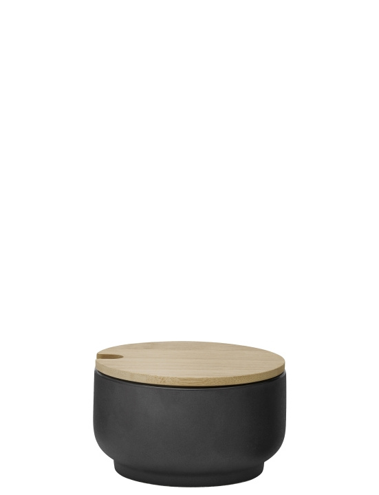Stelton Theo sokerikulho 0,1 L (musta) ryhmässä KOTI, TALOUS JA PUUTARHA / Keittiövälineet / Muut keittivälineet @ TP E-commerce Nordic AB (D22543)