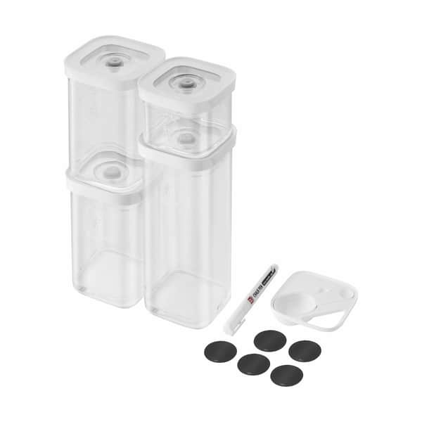 Zwilling Fresh & Save, CUBE Set - läpinäkyvä-valkoinen - S / 6-pcs ryhmässä KOTI, TALOUS JA PUUTARHA / Sisustus / Säilytys @ TP E-commerce Nordic AB (D22555)