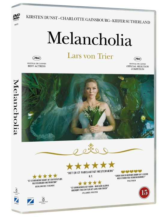 Melancholia - DVD ryhmässä KODINELEKTRONIIKKA / Ääni & Kuva / TV & Tarvikkeet / Elokuvat / DVD @ TP E-commerce Nordic AB (D22604)