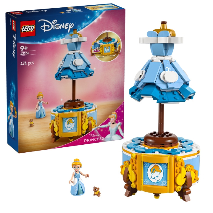 LEGO Disney Princess - Cinderella\'s Dress (43266) ryhmässä LELUT, TUOTTEET LAPSILLE JA VAUVOILLE / Leikkikalut, Askartelu &Pelit / Rakennuslelut / Lego @ TP E-commerce Nordic AB (D22605)