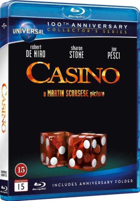 Casino - 100Th Anniversary Edition (Blu-Ray) ryhmässä KODINELEKTRONIIKKA / Ääni & Kuva / TV & Tarvikkeet / Elokuvat / Blu-ray @ TP E-commerce Nordic AB (D22611)