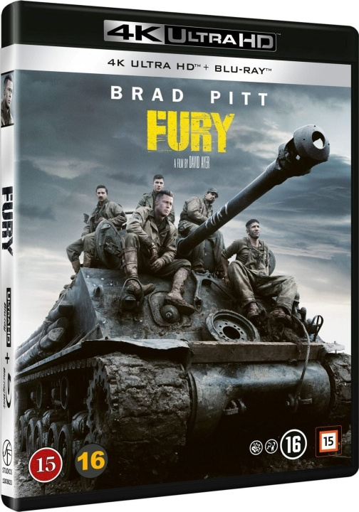 Fury ryhmässä KODINELEKTRONIIKKA / Ääni & Kuva / TV & Tarvikkeet / Elokuvat / Blu-ray @ TP E-commerce Nordic AB (D22641)