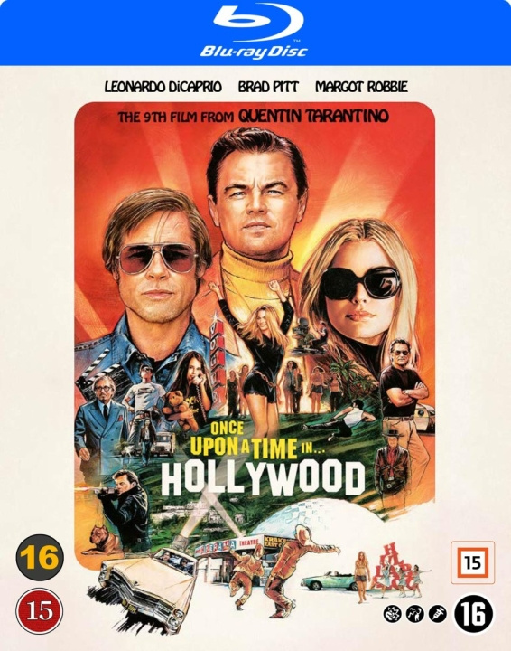 Once Upon A Time In Hollywood ryhmässä KODINELEKTRONIIKKA / Ääni & Kuva / TV & Tarvikkeet / Elokuvat / Blu-ray @ TP E-commerce Nordic AB (D22642)