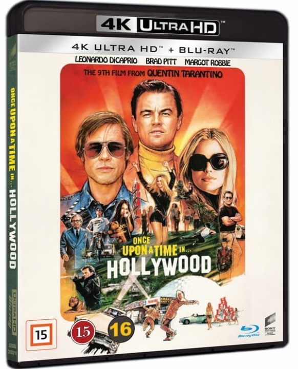 Once Upon A Time In Hollywood ryhmässä KODINELEKTRONIIKKA / Ääni & Kuva / TV & Tarvikkeet / Elokuvat / Blu-ray @ TP E-commerce Nordic AB (D22643)