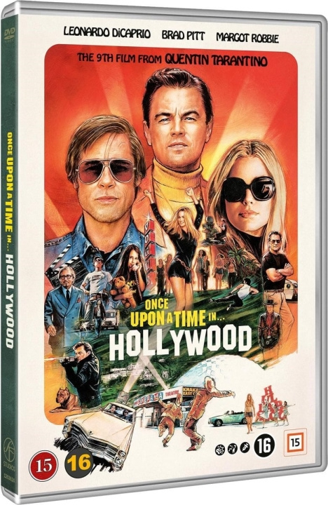 Once Upon A Time In Hollywood ryhmässä KODINELEKTRONIIKKA / Ääni & Kuva / TV & Tarvikkeet / Elokuvat / DVD @ TP E-commerce Nordic AB (D22669)