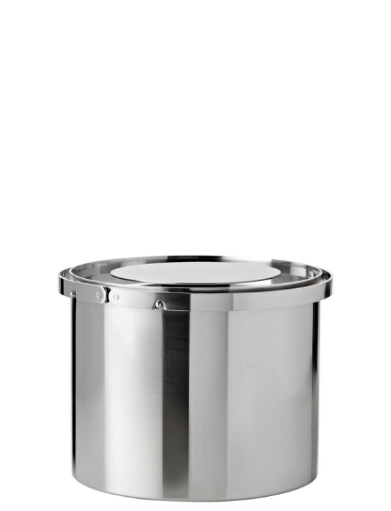 Stelton Arne Jacobsen Cylinda jääsanko 2,5 L (teräs) ryhmässä URHEILU, VAPAA-AIKA JA HARRASTUS / Hauskat tavarat / Älylaitteet @ TP E-commerce Nordic AB (D22692)